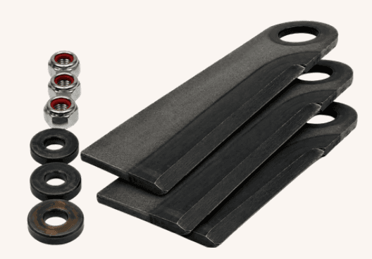 Kit Picador NH esp. 5mm - 3 facas / 3 porcas / 3 buchas
